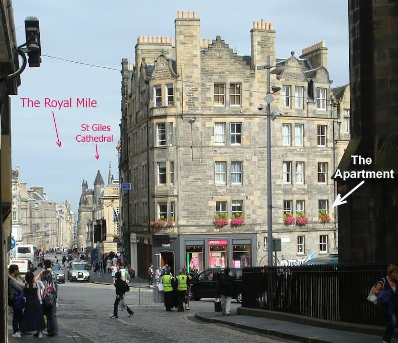 Royal Mile Apt, Just 1 Min From Edinburgh Castle! Esterno foto
